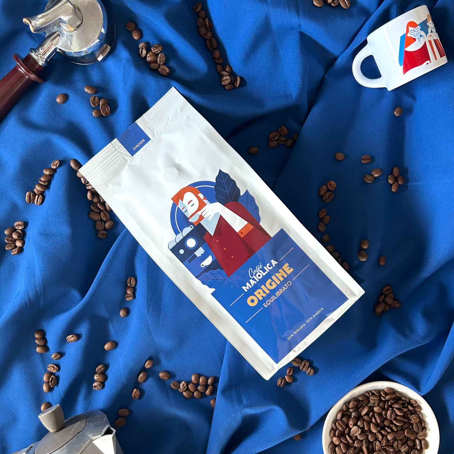 Caffè Maiolica blend origin beans