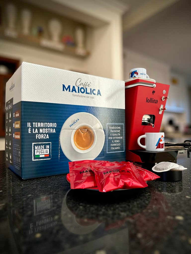 Maiolica coffee pods traditional blend
