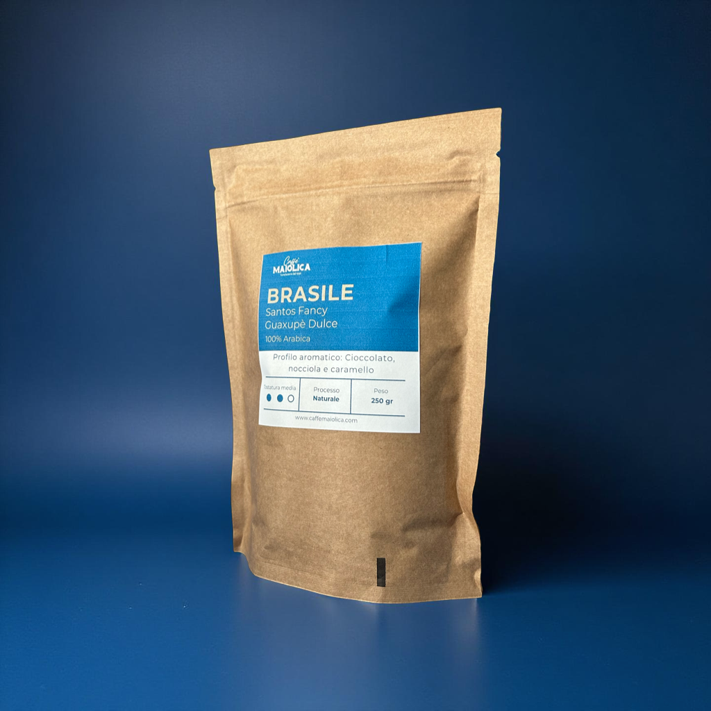 Caffè Monorigine Brasile Guaxupé Dulce 100% Arabica | Tostatura Artigianale | Gusto Dolce e Morbido