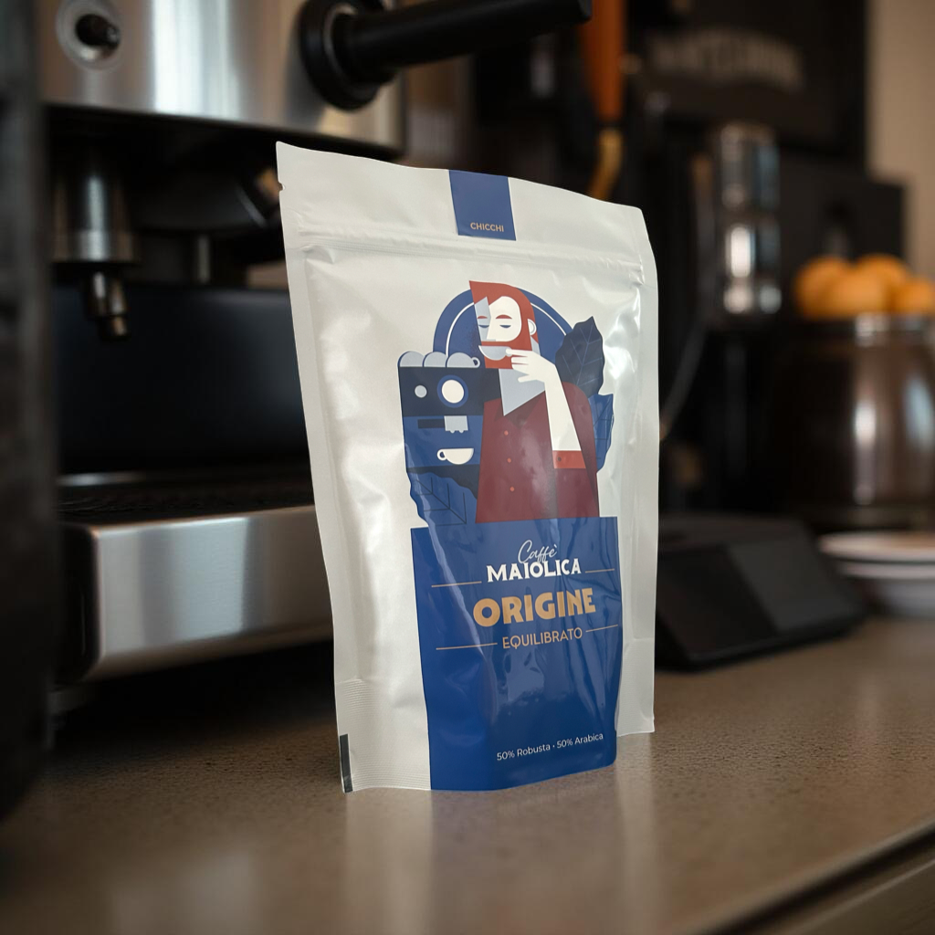 Caffè Maiolica blend origin powder