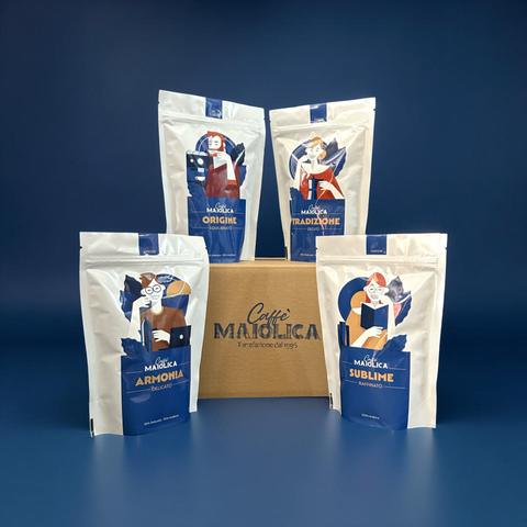 Box degustazione caffè Maiolica