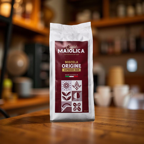 Caffè Maiolica – Miscela Origine in Grani – 1 kg (Ho.Re.Ca.)