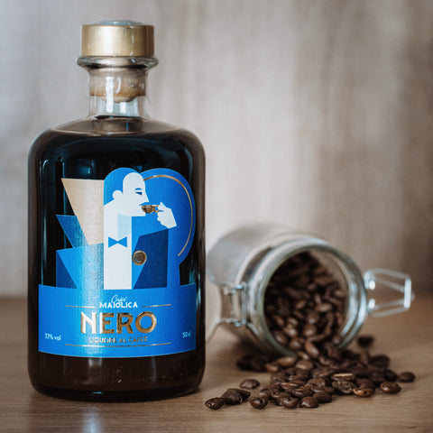 Nero liquore Caffè Maiolica