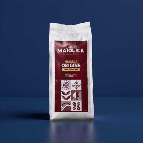 Caffè Maiolica – Miscela Origine in Grani – 1 kg (Ho.Re.Ca.)