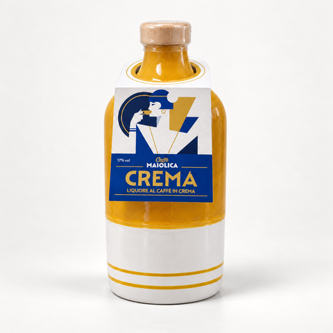 Liquore al Caffè CREMA in bottiglia di Ceramica