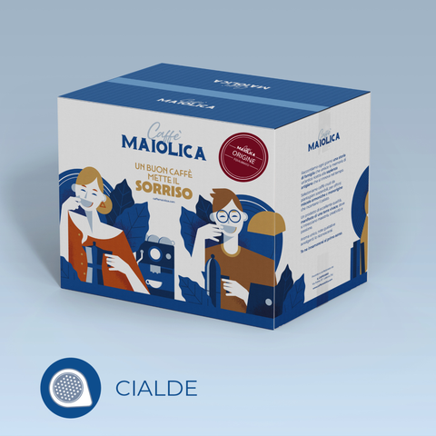 Maiolica coffee pods blend origin