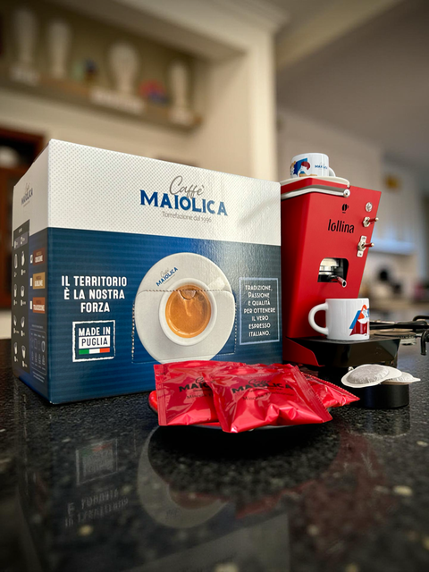 Caffè Maiolica in cialde miscela tradizione