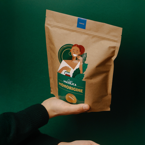 India Plantation A 100% Arabica | Tostatura Artigianale | Intenso e Speziato | Caffè Monorigine