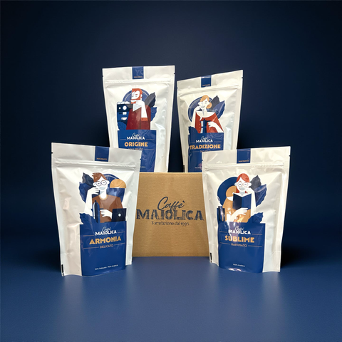 Box degustazione caffè Maiolica