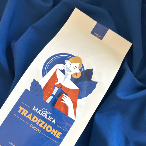 Caffè Maiolica Tradizione - caffè artigianale in grani – 500 g