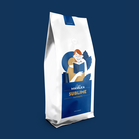 Caffè Maiolica Sublime – caffè in grani artigianale – 500 g