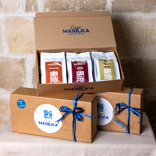 Box degustazione caffè Maiolica