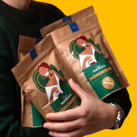 Brasile Guaxupé Dulce 100% Arabica | Tostatura Artigianale | Gusto Dolce e Morbido | Caffè Monorigine