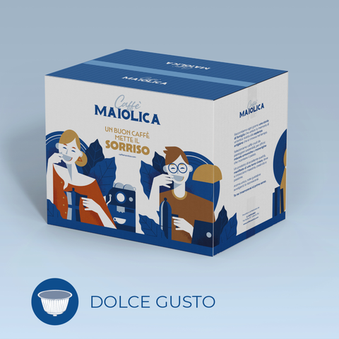 Caffè Maiolica capsule dolce gusto miscela tradizione