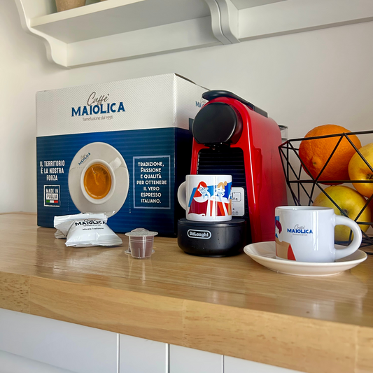 Caffè Maiolica capsule Nespresso miscela Tradizione