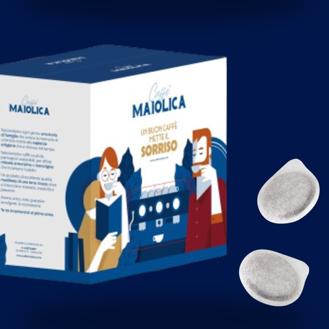 Caffè Maiolica in cialde miscela tradizione