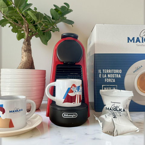 Caffè Maiolica capsule Nespresso miscela Tradizione