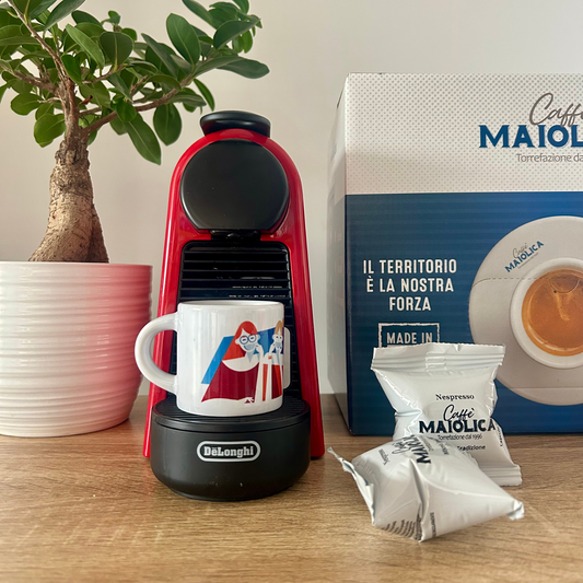 Caffè Maiolica capsule Nespresso miscela Tradizione