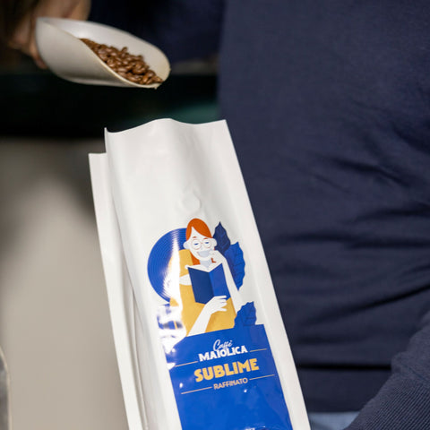 Caffè Maiolica Sublime – caffè in grani artigianale – 500 g
