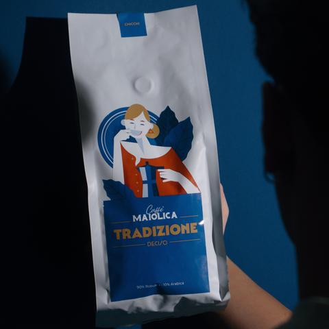 Caffè Maiolica traditional blend in beans
