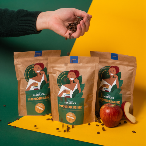 Etiopia Sidamo G2 100% Arabica | Tostatura Artigianale | Floreale e Agrumato | Caffè Monorigine