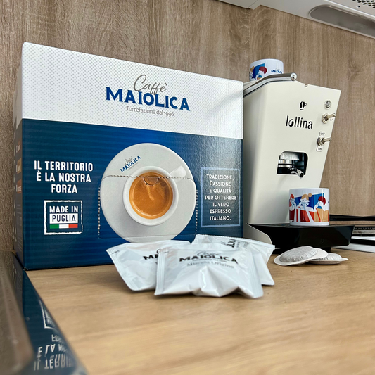 Caffè Maiolica in cialde miscela origine